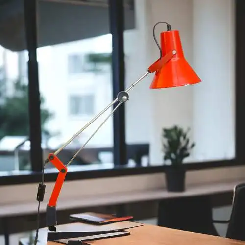 Original IKEA Modell 1063 80er Jahre Arbeitsleuchte Schreibtisch Klemmleuchte