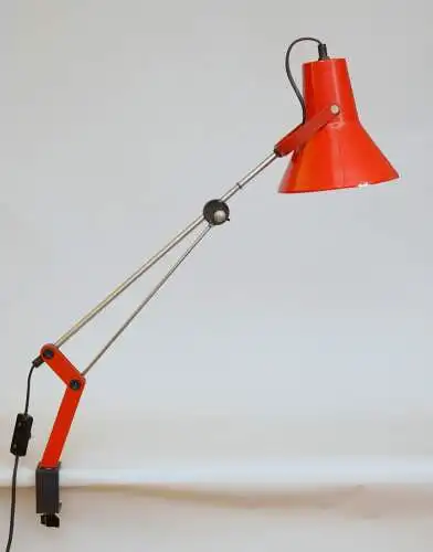 Original IKEA Modell 1063 80er Jahre Arbeitsleuchte Schreibtisch Klemmleuchte