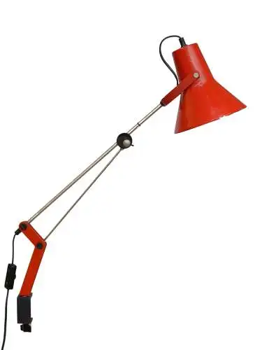 Original IKEA Modell 1063 80er Jahre Arbeitsleuchte Schreibtisch Klemmleuchte