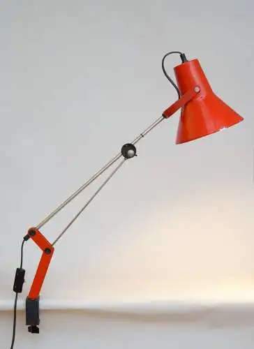 Original IKEA Modell 1063 80er Jahre Arbeitsleuchte Schreibtisch Klemmleuchte
