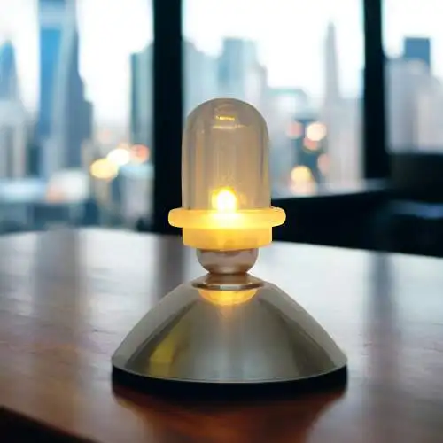 Space Age Design Tischleuchte "THE POSITION" Unikat Tischlampe