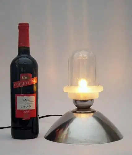 Space Age Design Tischleuchte "THE POSITION" Unikat Tischlampe