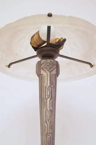 Art Déco Design Tischleuchte "ESCHERSHEIM" Unikat Schreibtischlampe Sammler