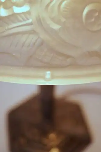 Art Déco Design Tischleuchte "ESCHERSHEIM" Unikat Schreibtischlampe Sammler