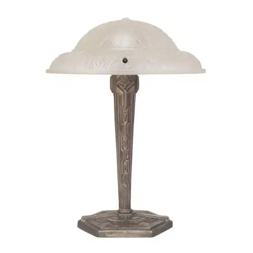 Art Déco Design Tischleuchte "ESCHERSHEIM" Unikat Schreibtischlampe Sammler