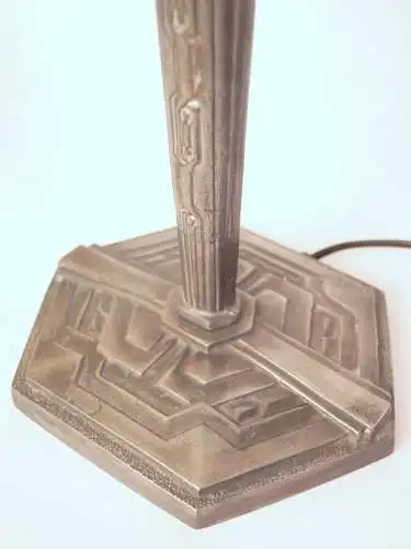 Art Déco Design Tischleuchte "ESCHERSHEIM" Unikat Schreibtischlampe Sammler