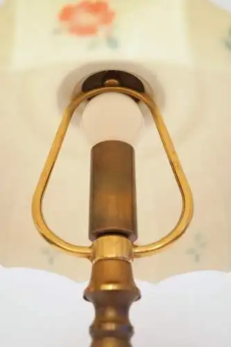 Jugendstil Kaffeehausleuchte Messinglampe "ALSERGRUND" Tischlampe Unikat
