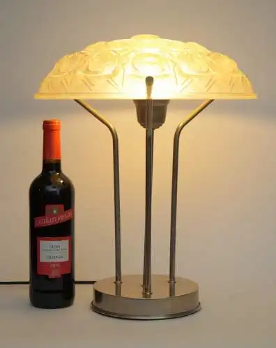 ART DECO Design Tischlampe Schreibtischlampe Unikat "TRIPOD SCALE"