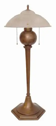 Art Déco Lampe "SEATTLE TOWER" Bankerlampe 85 cm hoch original original