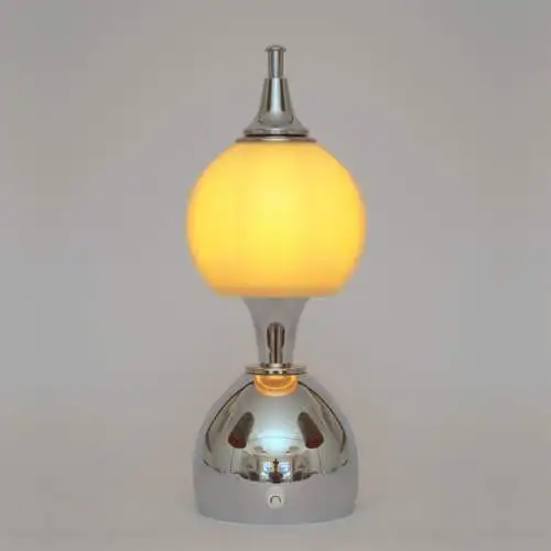 Mid Century Tischleuchte "TOULON" Chrom Space Age Unikat Tischlampe Sputnik