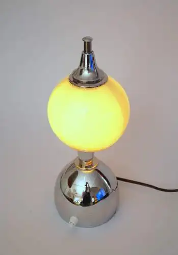Mid Century Tischleuchte "TOULON" Chrom Space Age Unikat Tischlampe Sputnik
