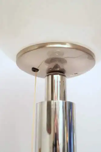 Mid Century Tischleuchte "MERIDA" Chrom Space Age Unikat Tischlampe Sputnik