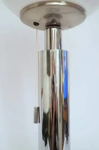 Mid Century Tischleuchte "MERIDA" Chrom Space Age Unikat Tischlampe Sputnik
