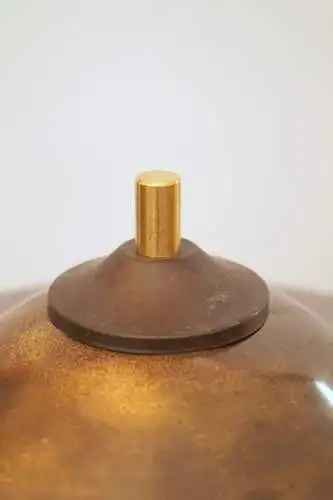 Art Deco Schreibtischleuchte "VANDENBERGH" Design Unikat Chrom Messinglampe