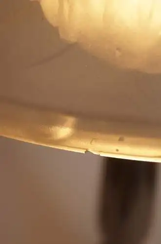 Art Deco Lampe Schreibtischleuchte "SILVER SHADOW" Tischleuchte Leuchte 