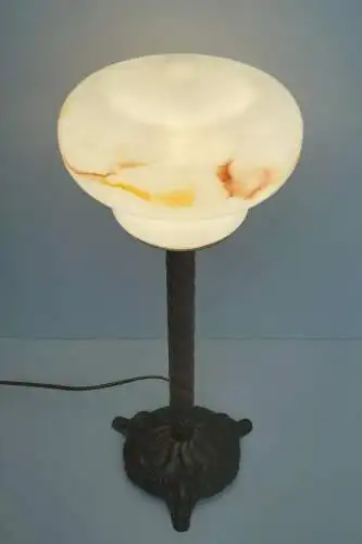 Art Deco Lampe Schreibtisch Messinglampe Berlin Tischlampe 1920