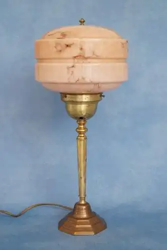 Art Deco Lampe Schreibtischleuchte Messing Loft 1930 Leuchte