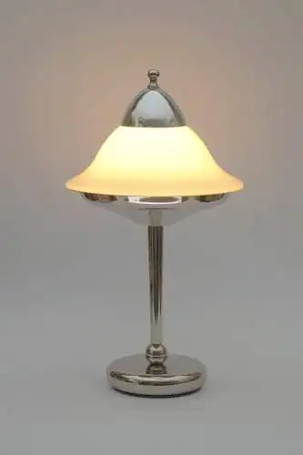 Lampe Space Age Design Unikat Chrom Einzelstück Tischlampe Schreibtisch