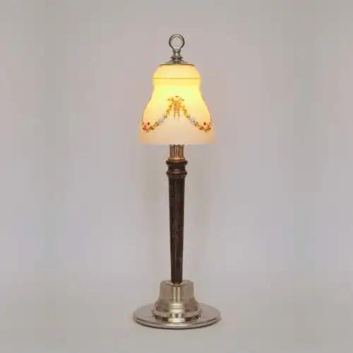 Jugendstil Tischleuchte "FRUITS" Unikat Tischleuchte Shabby Tischlampe