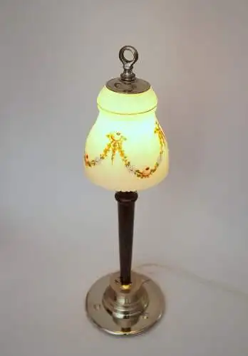 Jugendstil Tischleuchte "FRUITS" Unikat Tischleuchte Shabby Tischlampe