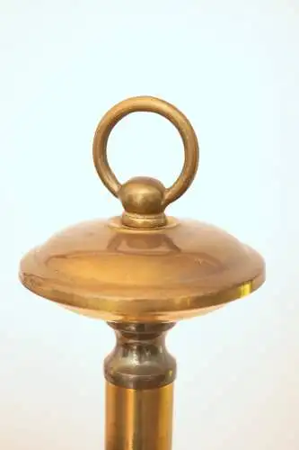 Jugendstil Bibliotheksleuchte Tischlampe Messinglampe Doppel Kontorleuchte Bank
