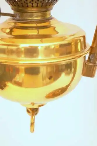 Jugendstil Bibliotheksleuchte Tischlampe Messinglampe Doppel Kontorleuchte Bank