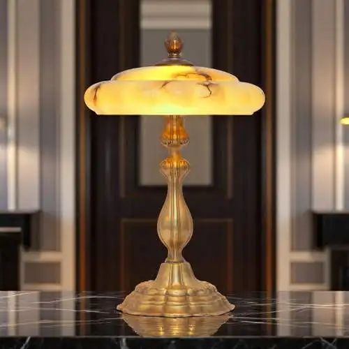Unikat Art Déco Jugendstil Tischleuchte "WATTENSCHEID" Messinglampe Sammler