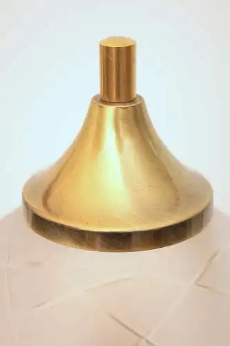 Design Unikat Art Déco Tischleuchte "DAHLHAUSEN" Messinglampe Tischlampe