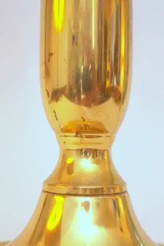 Unikat Hollywood Regency Tischleuchte "VENICE SHINE" Tischlampe Messing Design