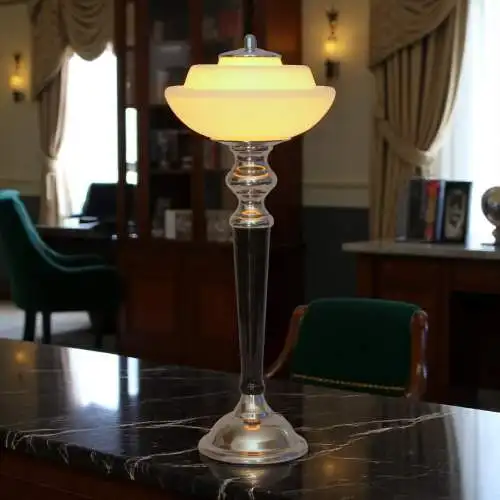 Unikat Bauhaus Design Tischleuchte "MANCHESTER LIGHTS" Tischlampe Mid-Century