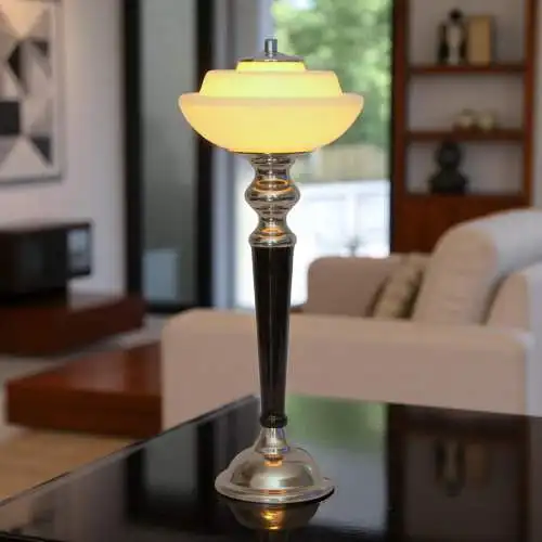 Unikat Bauhaus Design Tischleuchte "MANCHESTER LIGHTS" Tischlampe Mid-Century
