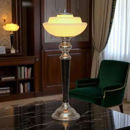Unikat Bauhaus Design Tischleuchte "MANCHESTER LIGHTS" Tischlampe Mid-Century