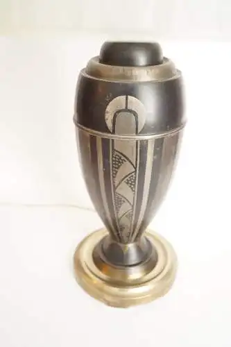Art Déco Lampe "NANCY" Tischleuchte 1920 Frankreich Lampe original museal