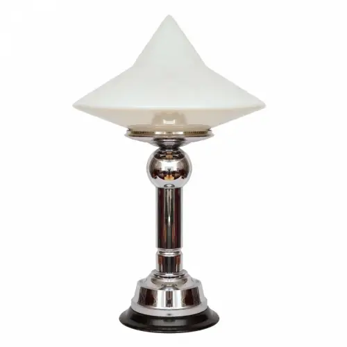Einzigartige original 60er Jahre Bauhaus Design Tischleuchte "ZUFFENHAUSEN"