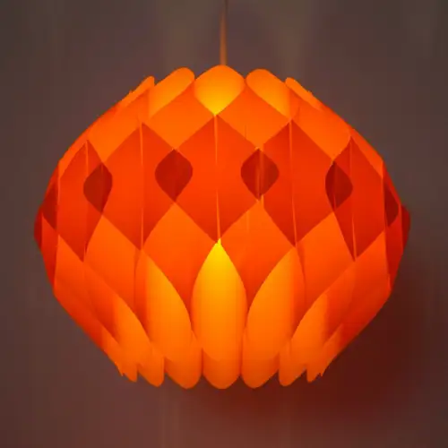 60er Jahre Hoyrup Hängeleuchte "BUTTERFLY" Lars Eiler Schiøler Space Age danish
