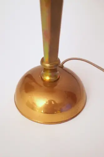 Design Art Deco Tischleuchte "BOSTON SPHERE" Messinglampe Unikat Tischlampe