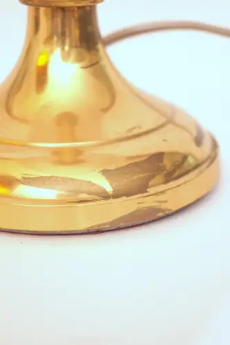 Design Unikat Art Déco Tischleuchte "DAHLHAUSEN" Messinglampe Tischlampe