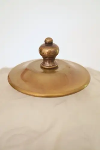 Art Deco Jugendstil Design Tischleuchte "CASABLANCA" Messinglampe Unikat