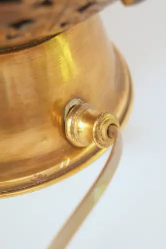 Art Deco Jugendstil Design Tischleuchte "CASABLANCA" Messinglampe Unikat