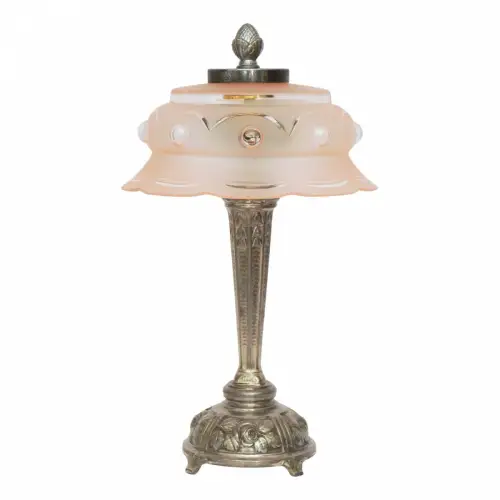 Zierliche original Art Déco Tischlampe "VALLON PONT DARC" 2 Stk. erhältlich