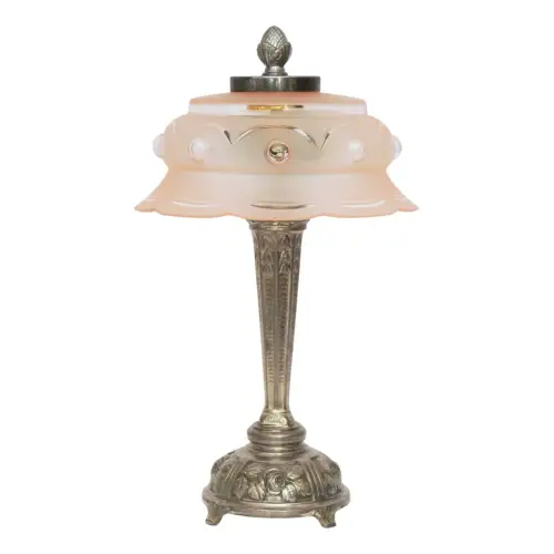 Delicate Original Type Déco Table Lamp " Vallon Pont Darc " 2 Piece Available