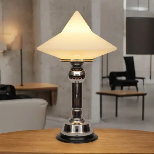 Unique Original 60er Years Bauhaus Design Table Lamp " Zuffenhausen "