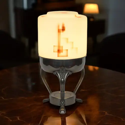 Unique Art Deco Table Lamp 'LIND' One Of A Kind