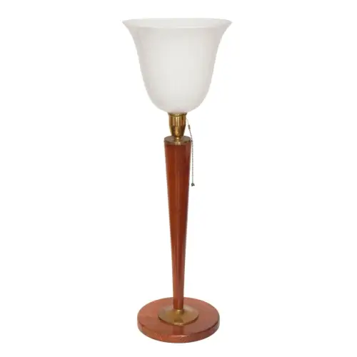 Art Déco Mazda Tischleuchte Tischlampe 70er Jahre 80 cm hoch