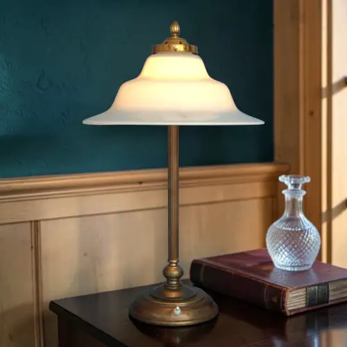 Elegante Art Déco Schreibtischleuchte "CHEMNITZ" Unikat Tischlampe Berlin