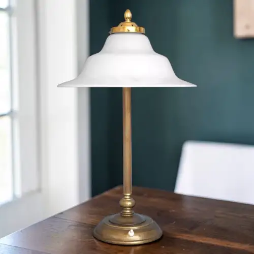 Elegante Art Déco Schreibtischleuchte "CHEMNITZ" Unikat Tischlampe Berlin