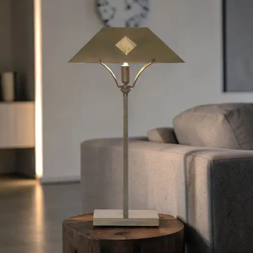 Original Anna LARI Vintage Design Tischleuchte "TILDE" Made in Italy Messing