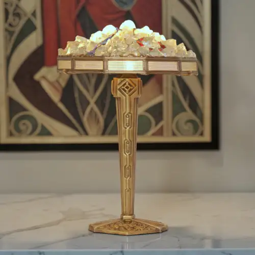 Absolut einzigartige Art Déco Schreibtischleuchte "VAIHINGEN" Unikat Sammler