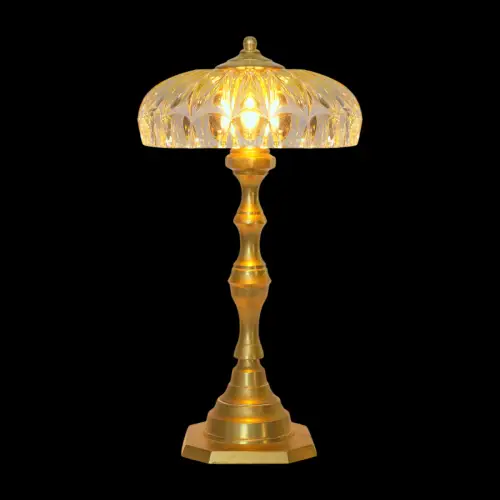 Unikate Art Déco Tischleuchte "SCHÖNBRUNN" Messinglampe Berlin Einzelstück Lampe