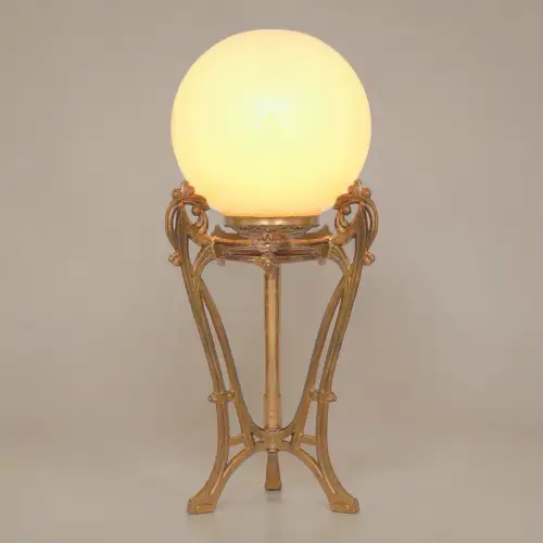 Art Déco Jugendstil Tischleuchte "KLINGENTHAL" Unikat Tischlampe Lampe